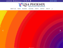 Tablet Screenshot of lisaphoenix.net